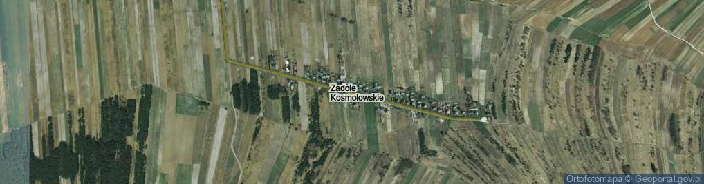 Zdjęcie satelitarne Zadole Kosmolowskie ul.